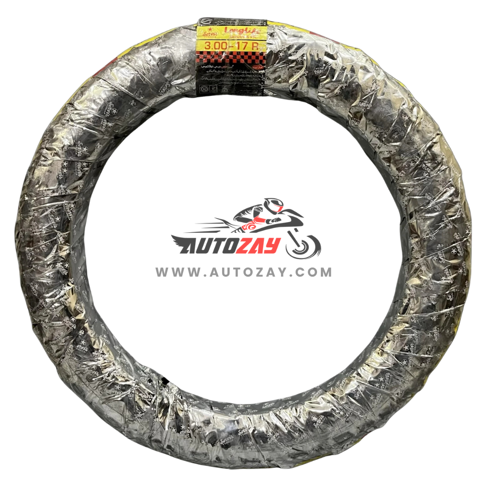 Service 3.00-17 Rear 6 ply Tyre – Durable Performance