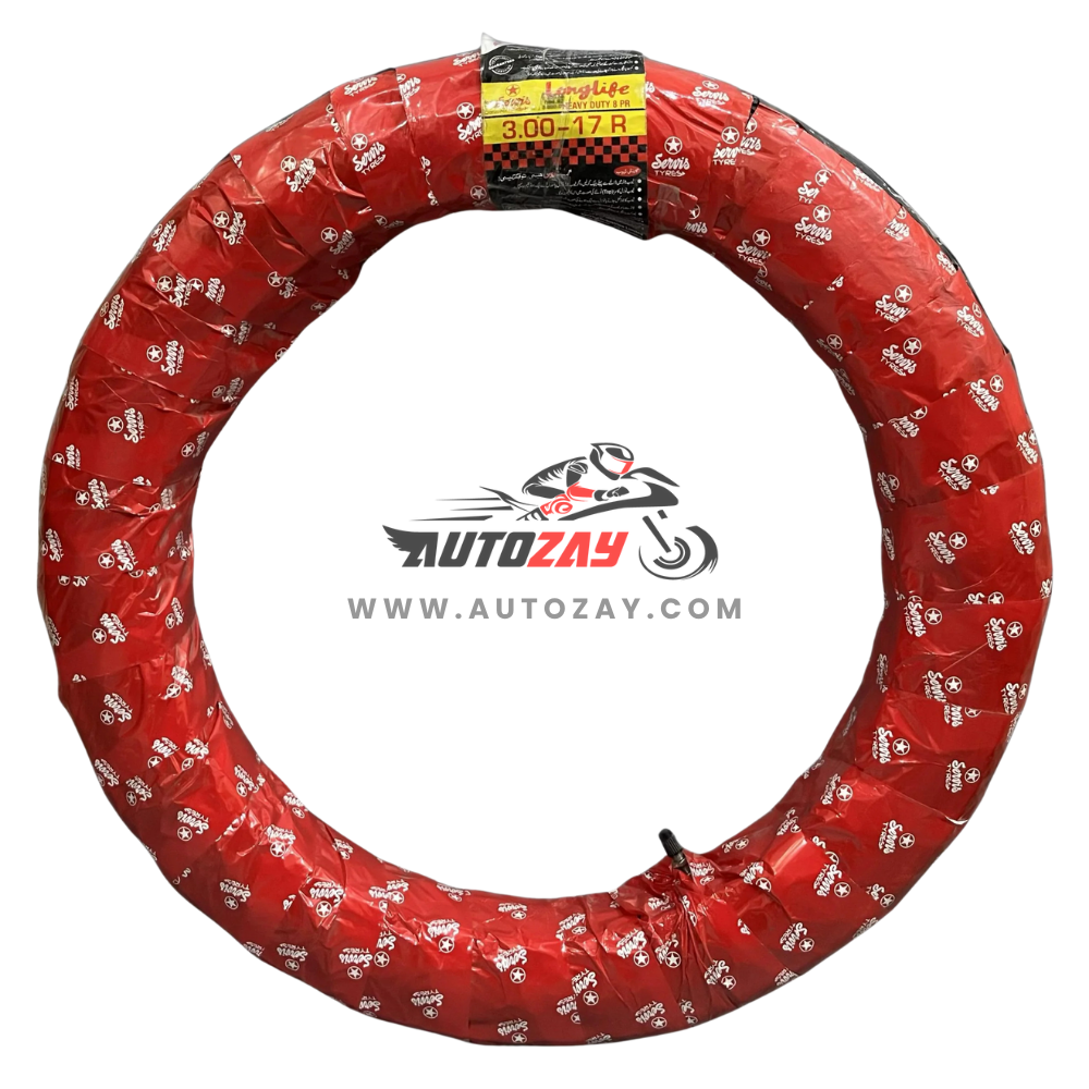 Service Heavy-Duty Rear Tyre 3.00-17 8 PLY