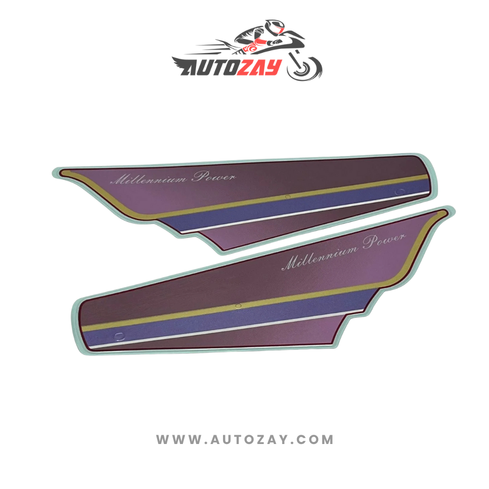 2001 RED CG 125 GENUINE STICKER